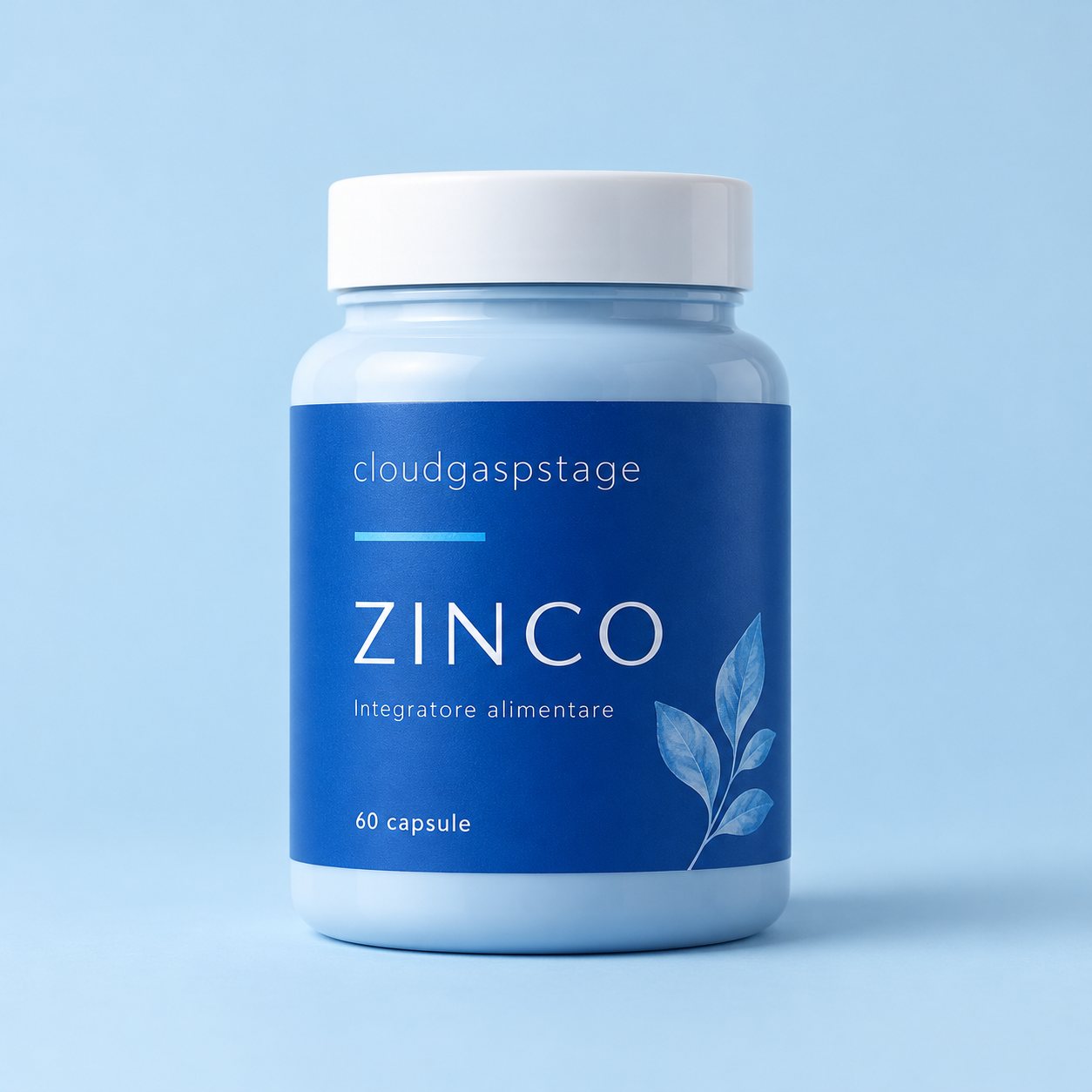 Barattolo di Zinco, integratore alimentare, 60 capsule